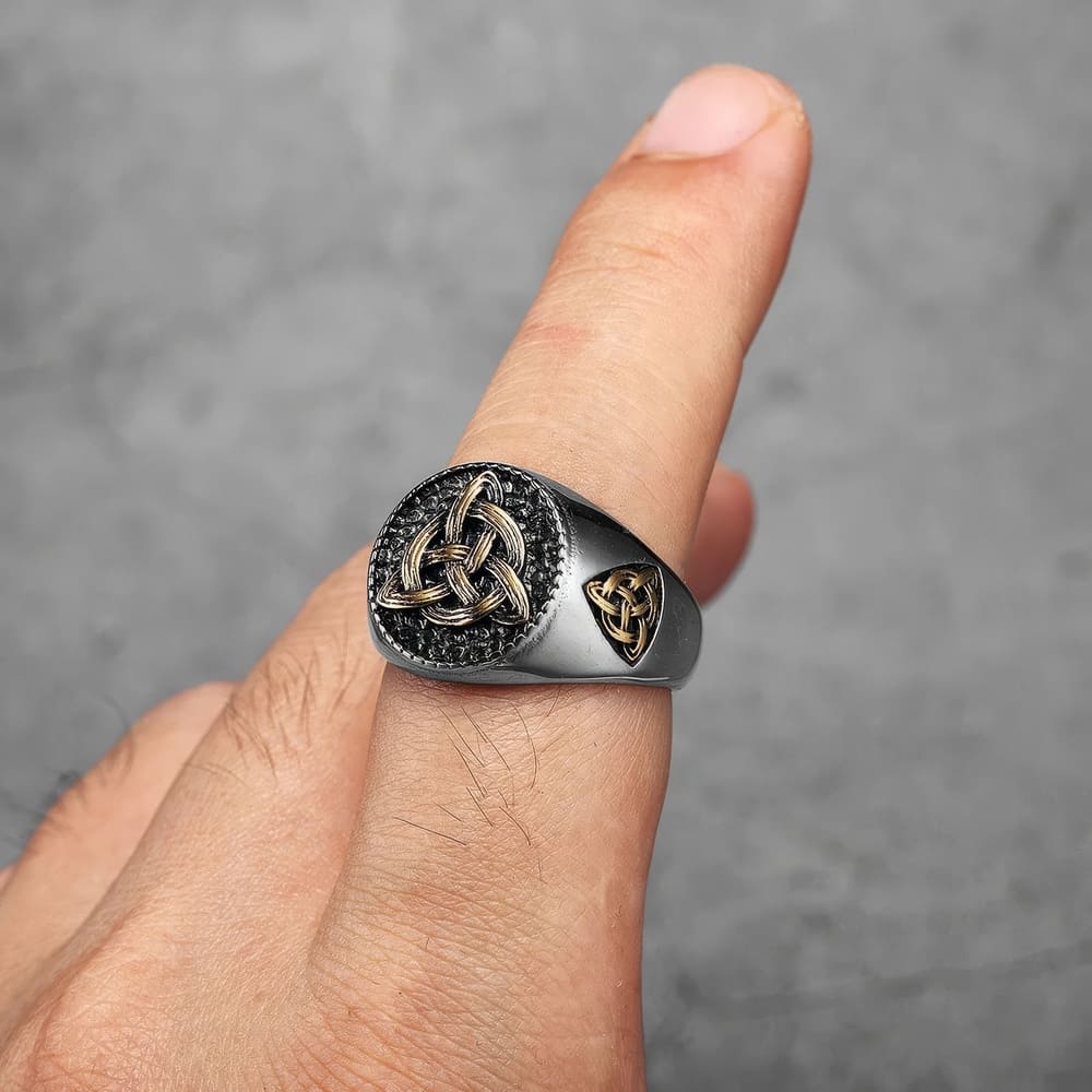Bague Viking Porte Bonheur