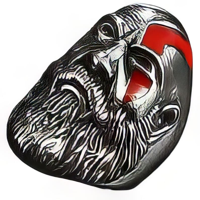 Bague Tête de Viking Barbu