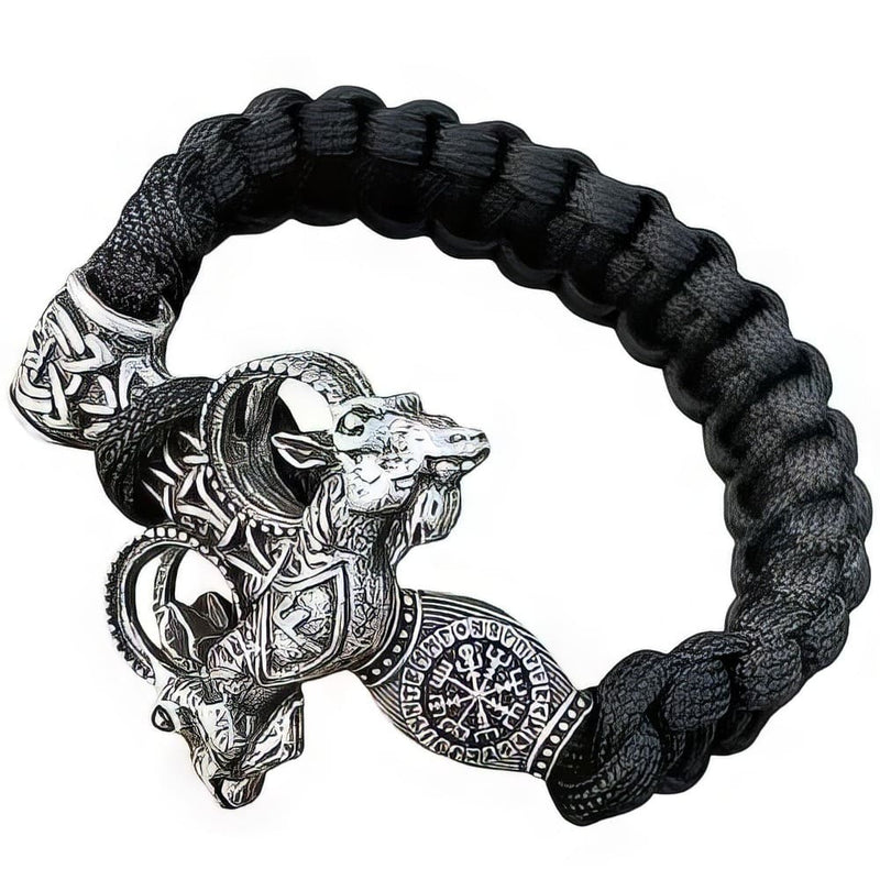 Bracelet Viking Tête de Bouc