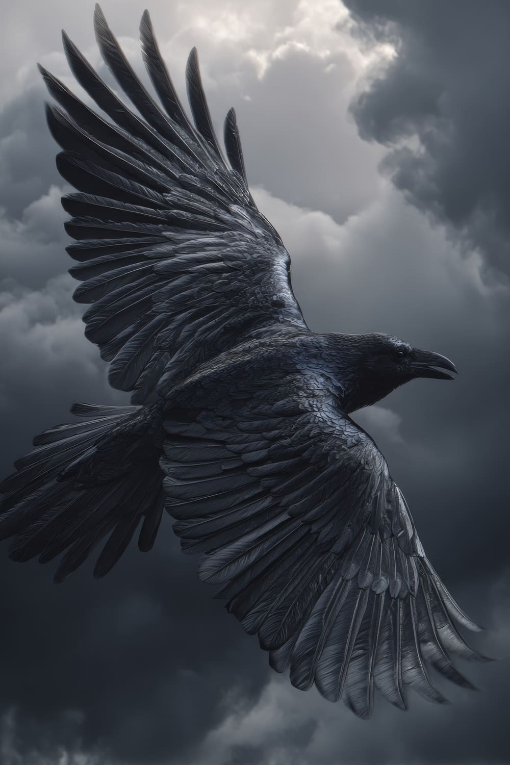 Tableau Corbeau D’Odin