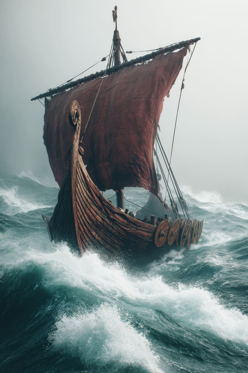 Tableau Drakkar Viking