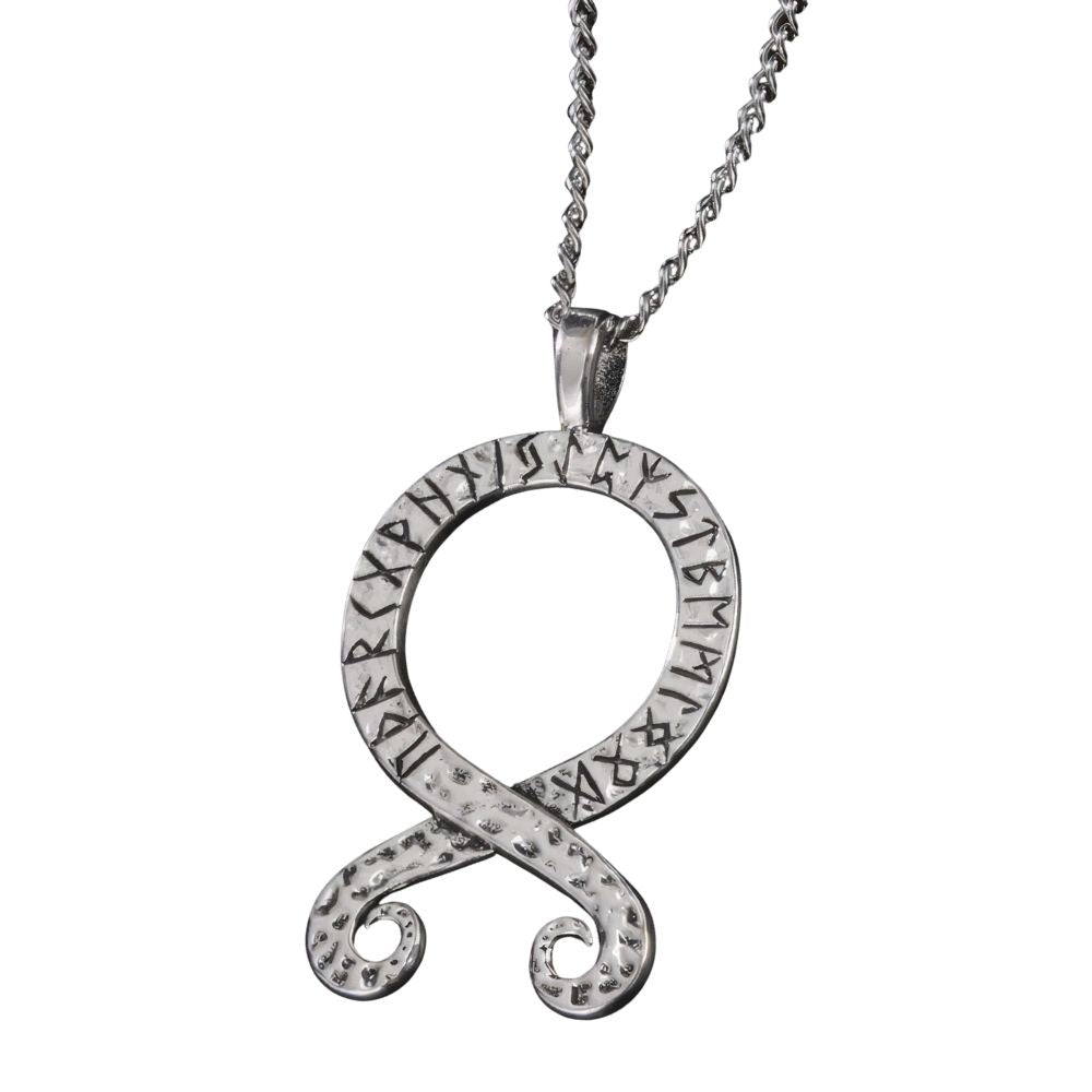 Pendentif Circulaire Poulpe Runes Viking