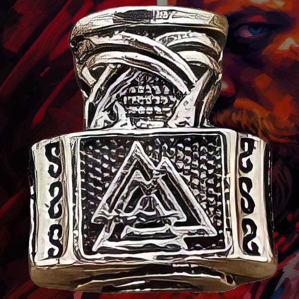 Perle de Barbe Marteau de Thor