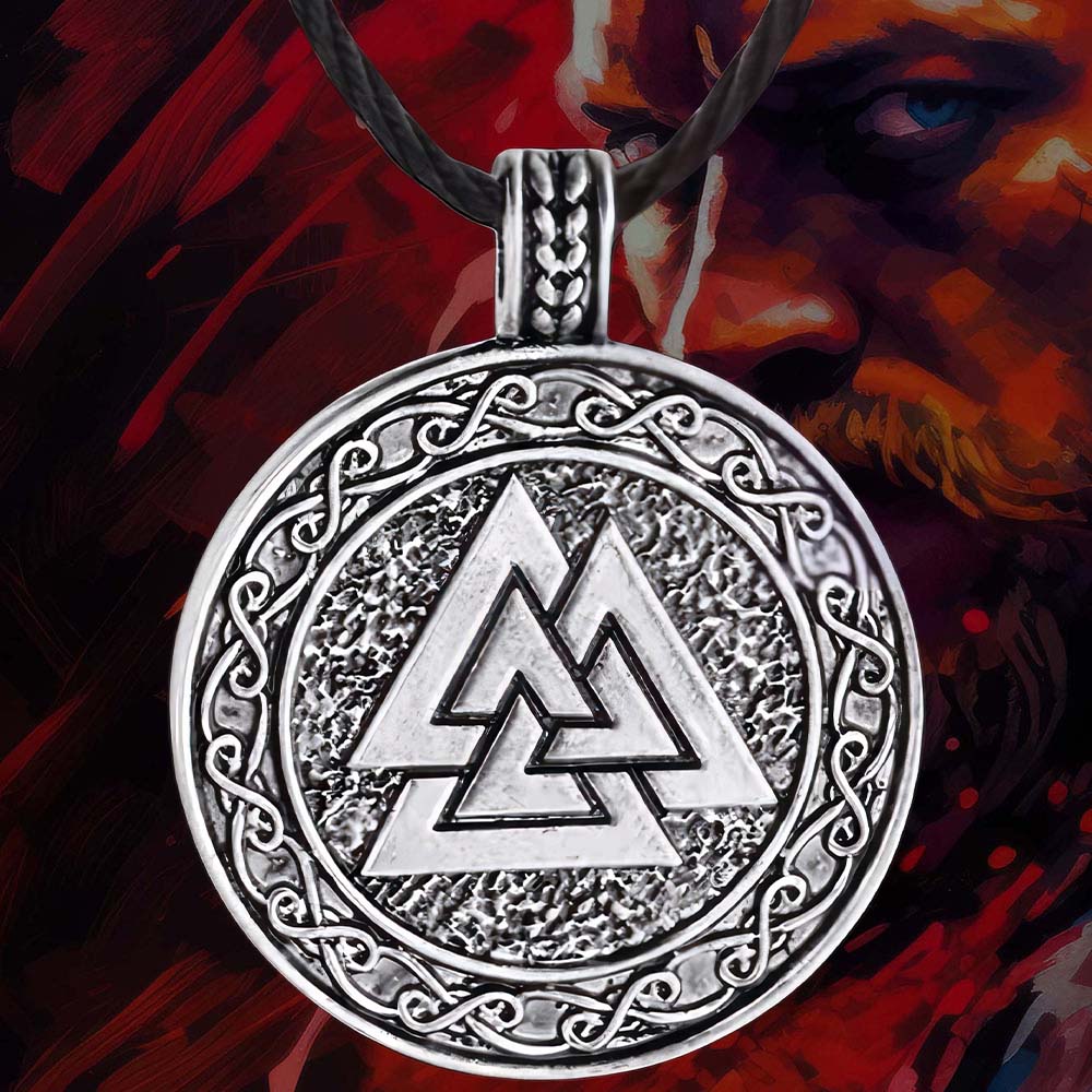 Collier Homme Nordique - Valknut Ancestral