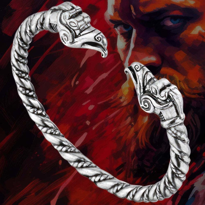 Torque Viking Homme - Tête de Corbeaux