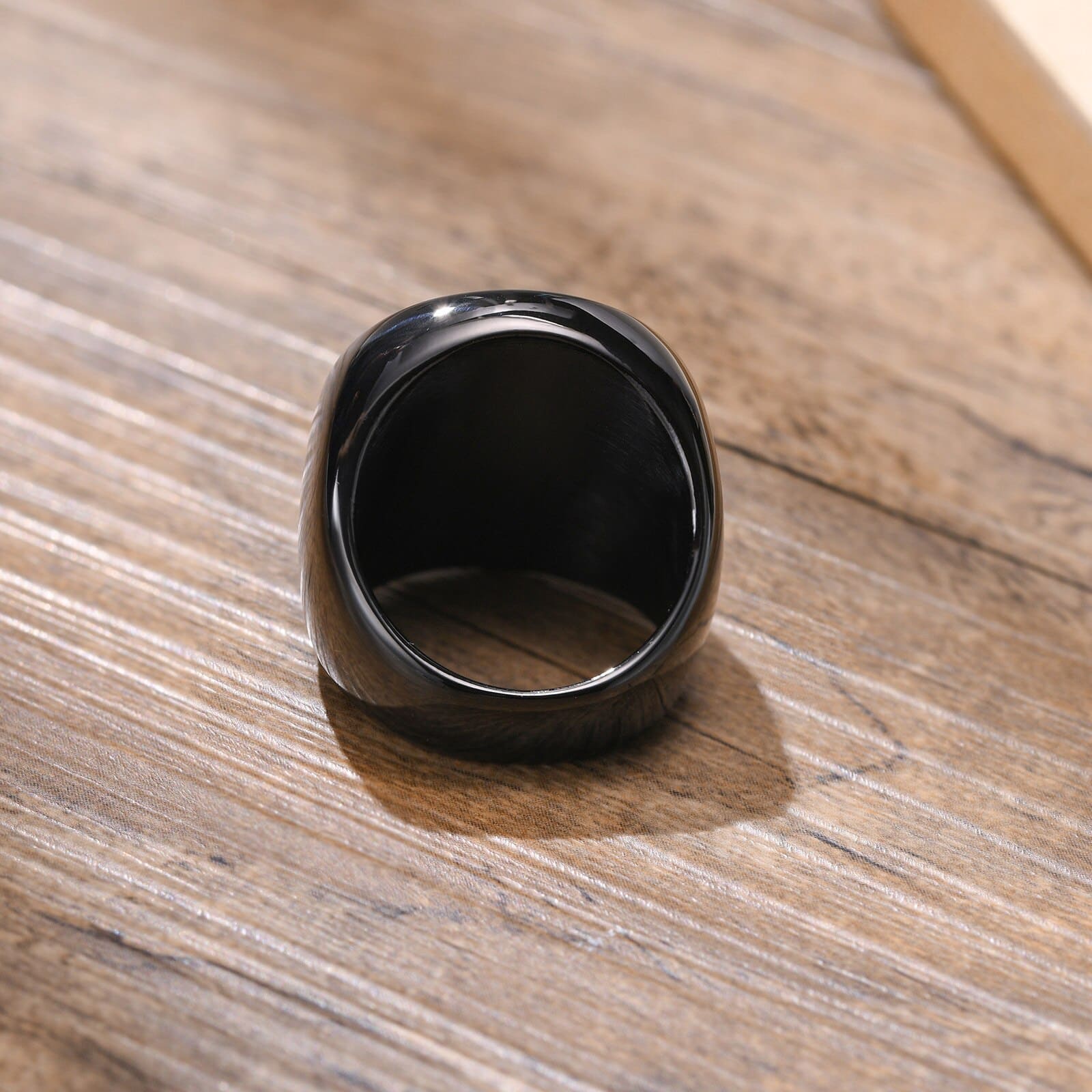 Bague Fenrir Noire