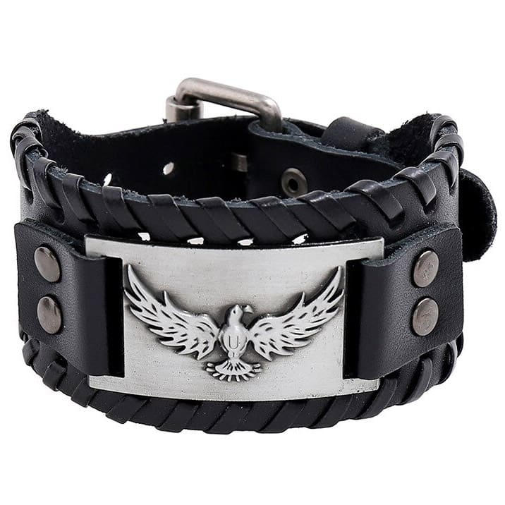 Bracelet Corbeau Celtique
