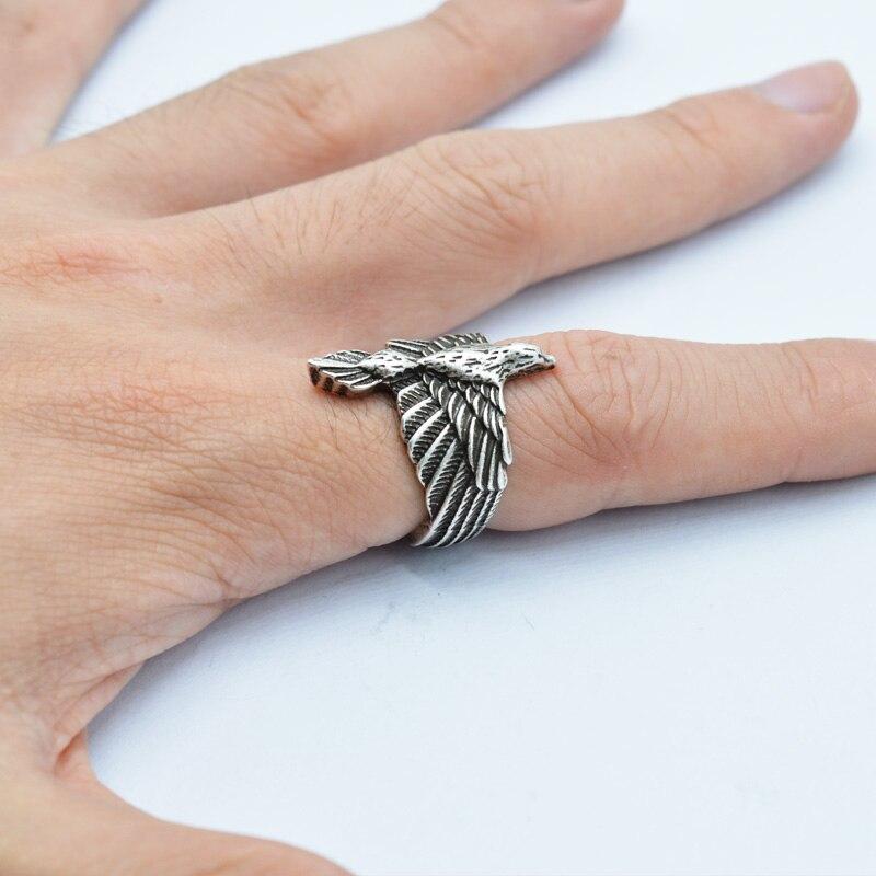 Bague Corbeau Homme