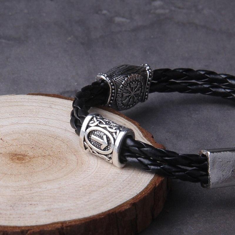 Bracelet Cuir Viking