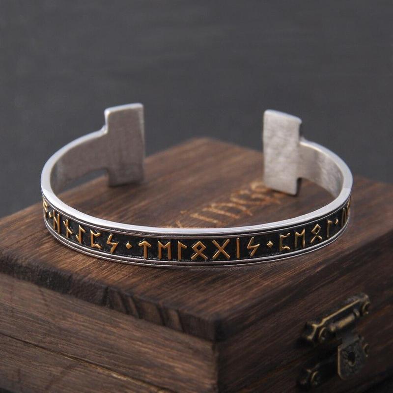 Bracelet Homme Viking Rune