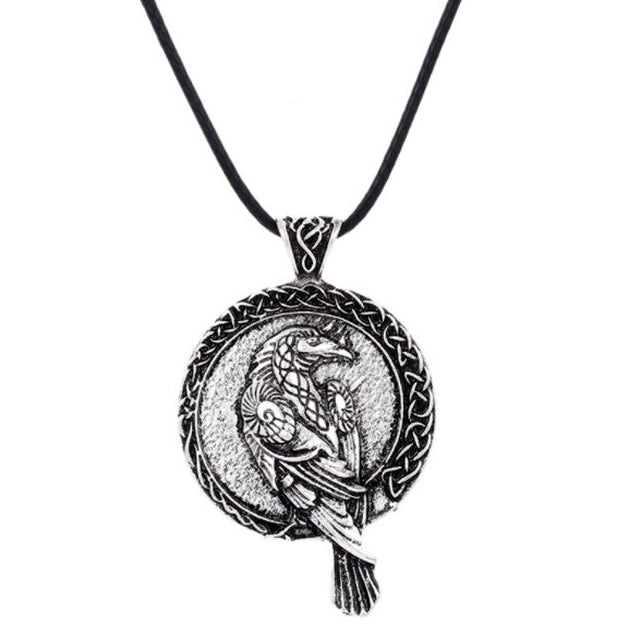 Collier Corbeau Celtique