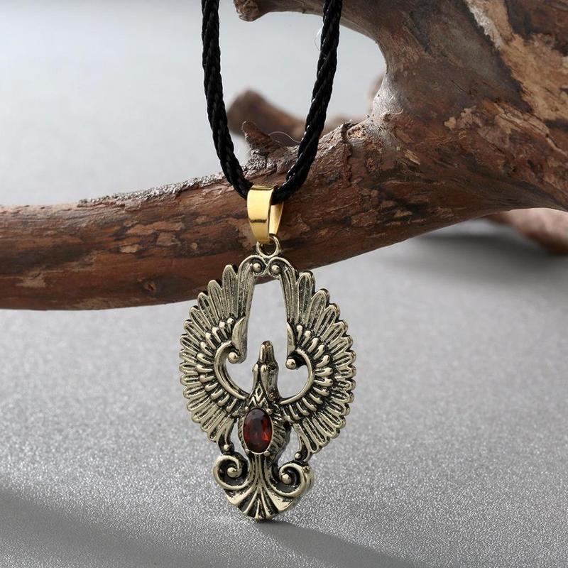 Collier Corbeau Nordique