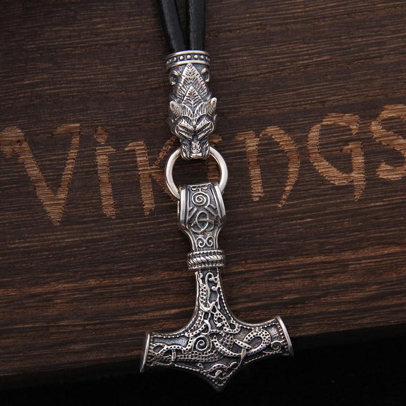 Collier Style Viking Homme