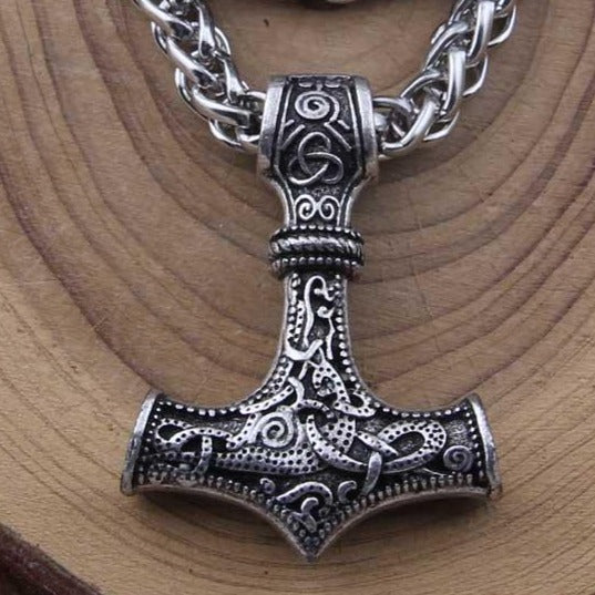 MJOLNIR, Marteau Thor, pendentif viking, symbole viking, pendentif viking,  collier viking, bijoux viking, vikings, pendentif marteau thor, mjolnir -   France